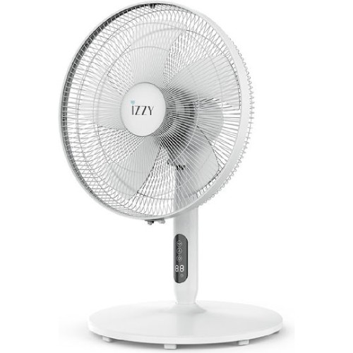 ΑΝΕΜΙΣΤΗΡΑΣ ΟΡΘΟΣΤΑΤΗΣ IZZY IZ-9007 40cm WHITE R/C 70W
